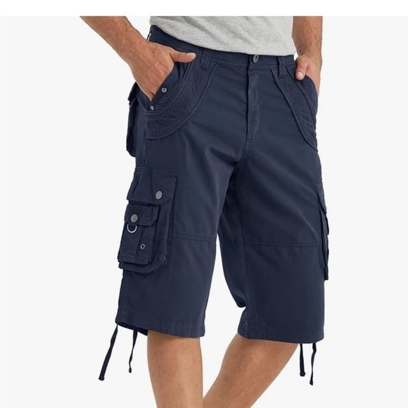 Other - Men’s Navy Blue Cargo Shorts (Size 30)